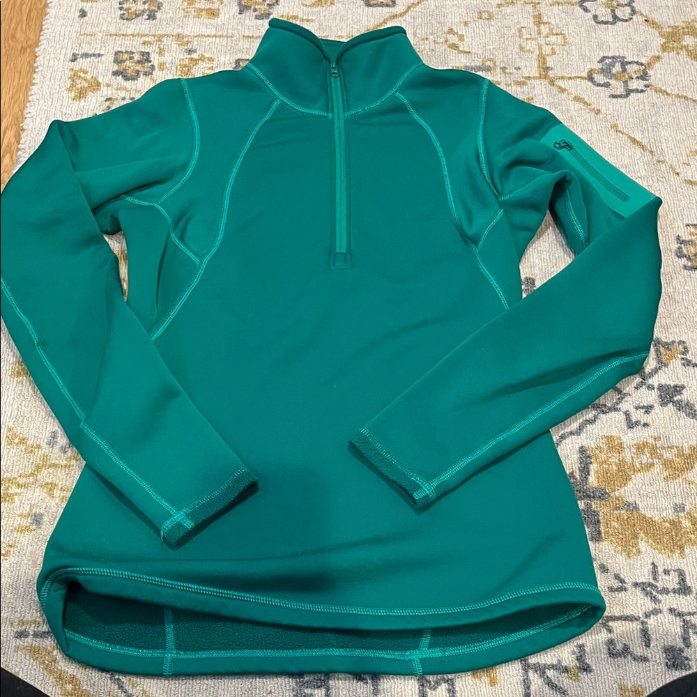 Arc'teryx Rho AR 1/4 zip fleece base layer ski/snowboard